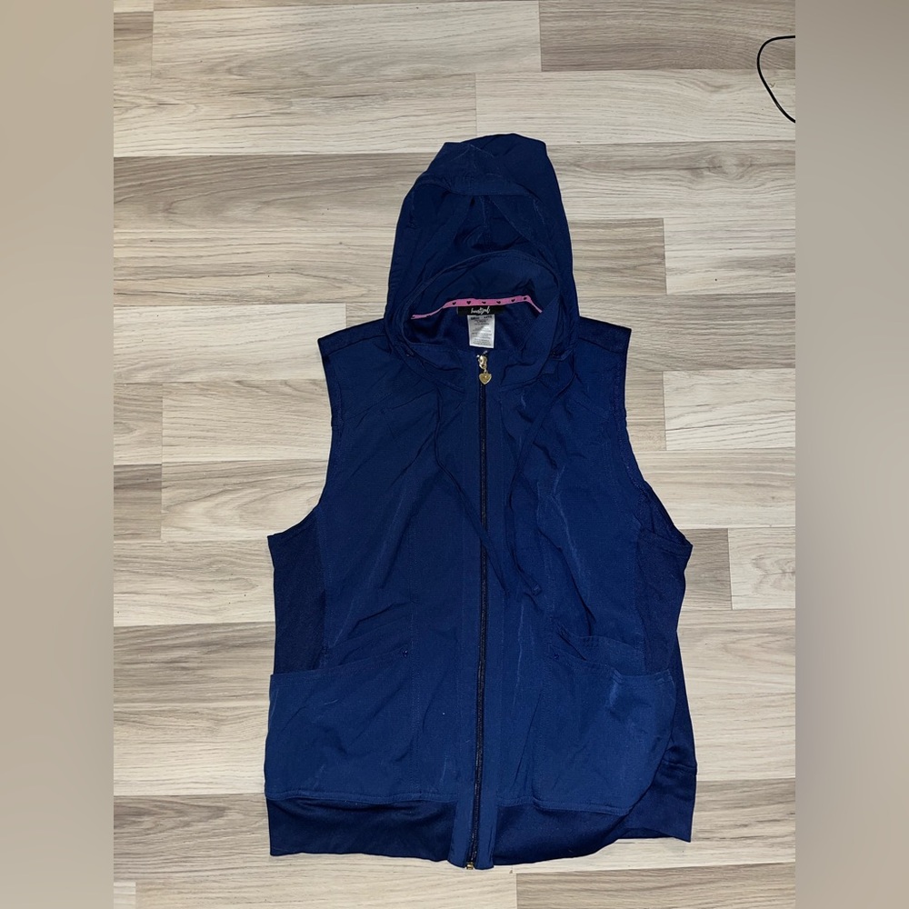 Navy Blue Scrub vest